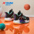 特步（XTEP）儿童童鞋中性大童缓震耐磨实战篮球鞋 黑/极光绿 35码