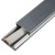 金固牢 KCAA-271 铝合金方形线槽 地面压线槽 布线电缆明装走线槽 60*50(1米)壁厚1.0mm