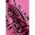 Mother 618女士垂坠方形印花工艺棉针织运动衫 粉红色 small