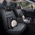 欧玛奴汽车座套东风风神H30Cross S30 A60 A30专用亚麻四季专用全包坐垫 黑色布艺卡通版五座