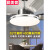 爱美者客厅风扇灯餐厅吊扇灯家用一体吊灯带大风力电扇现代简约 50大灯-55寸银款+光谱96W+变频双
