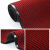 冰禹 BYrl-26 复合双条纹加密吸尘地毯 走廊过道耐磨地垫 防滑垫楼梯毯 深红色 1.6米宽*1米(定制款不退换) 