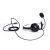 中诺中诺W169耳麦电话机呼叫中心客服话务员电销座机头戴式降噪话务机 黑色