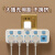 IGIFTFIRE定制家用插座转换器多孔面板无线排插插板插排带usb一转多用功能 白色一转二[无开关]