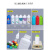 级塑料密封瓶样品包装瓶1000/500/250ML一斤分装瓶带盖溶液瓶 500ml白色带内盖