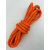 打结绳消防员比武打结绳静力绳4.5米训练软绳静力绳螺旋绳10.5mm 桔色打结绳