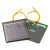 太阳能滴胶板 多晶太阳能电池板5V 2V 太阳能DIY用充电池片组件约巢 多晶太阳能板直径45mm 0.5V 270