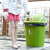 特大号户外垃圾桶 带盖家用厨房垃圾桶小区环卫垃圾箱办公室商用不含税运 40L绿色