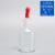 加厚广口玻璃瓶试剂瓶磨砂口分装广口瓶玻璃化学瓶棕色透明 125毫升透明滴瓶