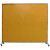 焊接防护屏风车间电焊工位防护帘半透明黄红黑蓝色防弧光遮光 软板只打孔 默认黄色 1.0mm 1.0mm 1.72米*1米