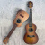 ALOHA尤克里里2123寸初学者入门级小吉他乐器学生儿童成年木制音乐玩具 23寸仿木色9-3