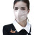 扬笙福9389 化工防毒面具 喷漆防油烟粉尘农异味 防尘毒口罩（A-2面罩） 6002V透气阀款20个 一护口罩系列