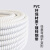 百舸 包塑金属软管 加厚穿线管波纹管电线套管信号屏蔽管电缆保护管 白色加厚Ф38mm/5米