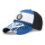岚杳足球棒球帽巴萨皇马国米利物浦球迷纪念品遮阳男女鸭舌帽遮阳帽 BQM-24AC米兰 印花棒球帽
