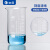 蜀牛 高硼硅耐高温加厚刻度玻璃 高型烧杯 高型玻璃杯 化学实验器材 250ml（4个）