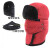 工孚 防寒帽户外冬季护耳帽棉帽子挡风雪保暖帽  一个价 红色 