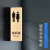 卫生间发光门牌订制洗手公共厕所灯箱男女标识双面定制LED指示牌 侧装-接电13x27cm男-款 0.1x0.1cm
