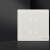 施耐德开关插座面板 珍铂质感系列珊瑚白 家用86型二三五孔墙壁电源插座 四孔（新国标）