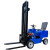 电动叉车简易型搬运车重型升降车四轮小型叉车加厚门架多功能拖车 600公斤(升高2.5米)