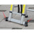 配件铝合金伸缩梯子多功能折叠工程梯人字梯平衡杆脚套防滑垫轮子约巢 黑色 防滑垫 4只
