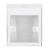 ABBabb防水盒全系列通用86型白色插座开关防水盒 银色插座防水盒
