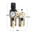AC4010-04气源二联件空气调压阀自动排水油水分离器过滤器减压阀定制 AC4010-06(无接头)