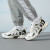 阿迪达斯男子清风跑步鞋CLIMACOOL休闲鞋2024夏季新款软底防滑舒适运动鞋 IF6733/白黑橄榄绿 39