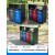 户外四分类垃圾桶不锈钢景区公园多分类垃圾箱市政街道环卫果皮箱 C款三分类