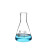 三角玻璃烧瓶实验室高硼硅锥形瓶加热耐高温带刻度50-10000ML规格齐全 100ML