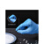 友利格一次性橡胶丁腈手套检查保特蓝U2500加厚耐用耐酸碱实验室 蓝色丁腈U2500保特 4.6g/只 L