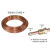 定制4/6MM毫米铜管/尼龙软管金属铝管机床润滑空心油管4厘6厘油管 铜管外径6内径4.5 一米价格