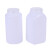 久龙玺 带刻度大口试剂瓶塑料液体瓶样品瓶 150毫升圆形（带内盖）