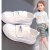 安錔AT断码女童鞋子夏季2024新款儿童运动小白鞋透气帆布鞋女孩白色板鞋小童 白色 26码 标准运动码