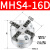 MHS2二爪气动三爪MHS4四爪手指气缸MHS3-16D/20D/32D/40D/50D/63D 四爪气缸MHS4-16D高品质