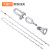 ADSS光缆耐张线夹OPGW光缆转角金具200米档距耐张串铝包钢预绞丝 200-300米档距缆径9.5-10.5