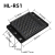 光电反射板TD-02-08-09多规格尺寸远距离通用反光板E39-R1-R4-R9 HL-R51