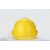 山头林村湖北国家电网安全帽双色配色高档ABS防砸工程施工安达防护电力帽 黄色