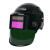 电焊防护面罩自动变光头戴式全脸轻便氩弧焊工专用眼镜面具焊帽子 白色绿色屏