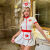 新款欧美性感白色制服私房挑逗诱惑角色扮演护士连衣裙情趣内衣三 白色 M(100-110斤)