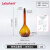 LABSHARK 容量瓶玻璃加厚定量瓶定容瓶透明棕色磨口具塞耐高温实验室 【棕色】2000mL 1个 