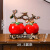晟煦新中式柿柿如意葫芦摆件玄关酒柜客厅电视柜办公室装饰品开业礼品 红色 柿子花鸟摆件