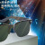 HKFZ电焊眼镜二保焊护眼焊工专用防打眼防紫外线防强光防电弧脸部防护 J01浅灰眼镜