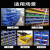 仓库货架分类零件盒物料盒件盒塑料盒子螺丝盒工具箱配件收纳盒 Q6(蓝)8个装无支柱 原厂原箱