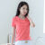 亚永凌短袖t恤女装修身半袖体恤韩版夏季2024年设计感带领上衣 白色 (6920) M (建议-104斤)