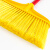 赫思迪格 硬毛塑料扫把套装 学校笤帚扫帚 颜色随机 8658配1.2米木杆【5把】JG-1798