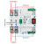 双电源自动转换开关不断电ATS2P 4P三相63A 100A定时切换开关 2P 20A