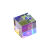 合色棱镜太阳捕手光之立方块透明彩虹玻璃阳光立方体ins风礼物 20*20*20mm金字塔【送袋】