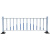 市政道路护栏马路人行道围栏交通公路防撞栏杆隔离安全防护栏栅栏 【常规款】0.6米高x3.08米长一套