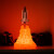 梦茜儿 （MEXEMINA)广岛之恋台灯3D打印喷火龙夜灯创意ins宿舍桌面led火山龙小夜灯的 -A款火箭