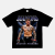 cj钻石Poirier普瓦里尔T恤UFC人像重磅纯棉短袖格斗hiphop美式上衣 B11-黑色 L